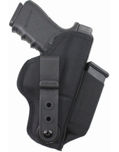 Desantis Tuck-this Ii Holster - Iwb Nylon Ambi M&p 9-40 45c Bl