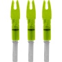 Lumenok Lighted Nock - Signature Series Green 3pk