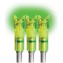 Lumenok Lighted Nock Xbow Grn - Crescent Easton Carbon 3pk