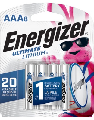 Energizer Ultimate Lithium - Batteries Aaa 8-pack