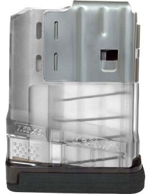 Lancer Magazine L7awm Sr-25 - 7.62x51 10rd Translucent Clear