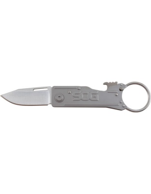 Sog Keytron 1.8" Blade W- Key - Ring Holder Folding Blade