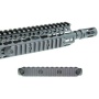 Bcm Rail Section--nylon Keymod - 5.5" Rail Black