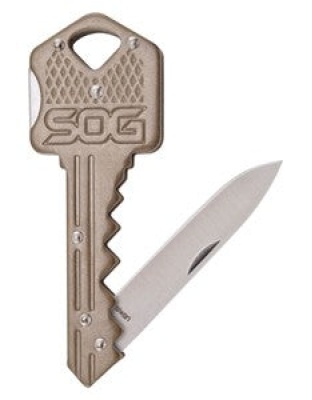 Sog Key Knife Brass -