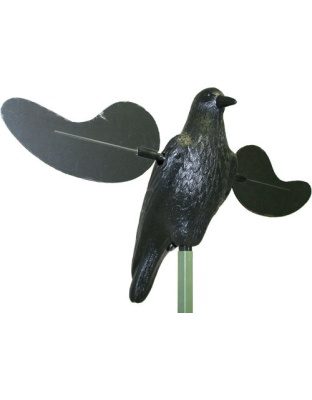 Mojo Crow Spinning Wing Decoy - W- Built In On-off Times