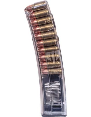 Ets Magazine Hk Mp5 9mm 20rd - Translucent