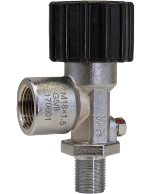 Hatsan Tactair Pcp Din Valve - Fits 6.8l Cf Fill Tank 4500psi