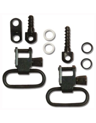 Grovtec Swivel Set For Ruger - 10-22#3 & 44 Rifles Black