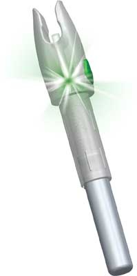 Glorynock Lighted Nock - Universal Fit Green 3-pack