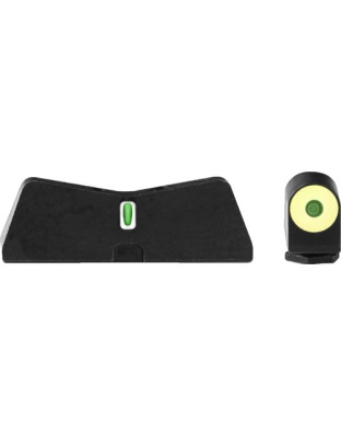 Xs Dxt2 Big Dot Yellow Glock - 17-19-22-24 Defense Exp Set