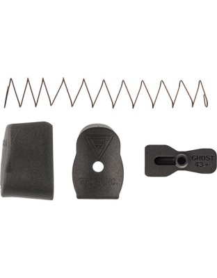 Ghost Moab Mag Extension For - Glock 43 Plus 2 Rnds Black