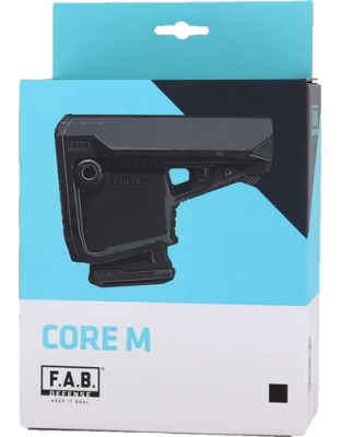 F.a.b. Defense Survival Ar-15 - Buttstock W-mag Carrier Black