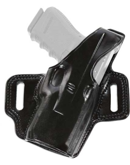 Galco Fletch High Ride Belt - Holster Rh Lther Fn 5-7 Blk