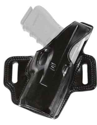 Galco Fletch High Ride Belt - Holster Rh Lther Sig P320c Blk