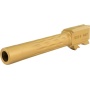 Faxon S&w M&p Fullsize 9mm - Flame Flute Non-threaded Tin!