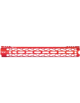 Odin Forend O2 Lite Mlok - 15.5" Red Ar-15