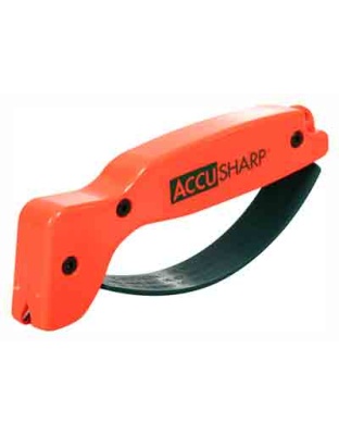 Accusharp Knife Sharpener - Blaze Orange