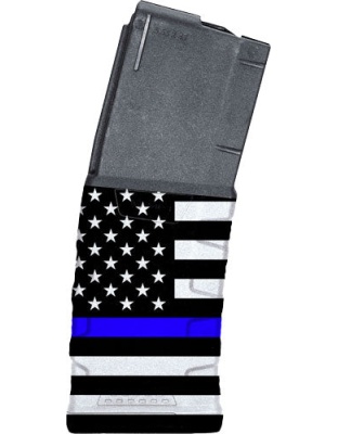Mft Exd Magazine Ar15 5.56x45 - 30rd Blue Line Flag