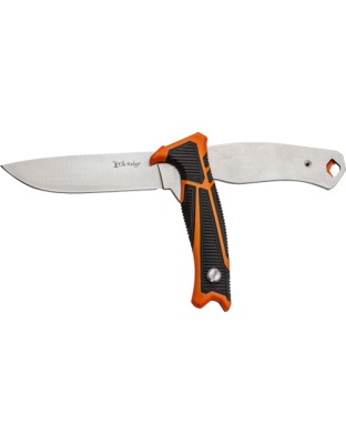 Mc Elk Ridge Trek 4.5" Guthook - Drp Pnt Combo Org-blk-ss W-sth