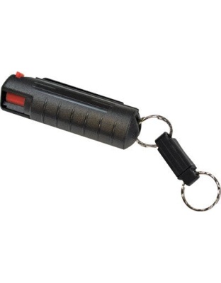 Psp Pepper Spray W- Black Hard - Case W-qr Key Ring 1-2 Oz.