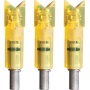 Lumenok Lighted Nock Xbow Hd - Orange Crescent Easton 3pk