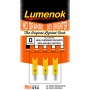 Lumenok Lighted Nock Xbow Hd - Orange Crescent Easton 3pk