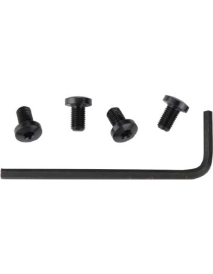 Ed Brown Hex Head Grip Screws - Blued 4-pack For 1911