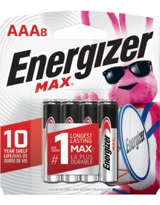 Energizer Max Batterries Aaa - 8-pack