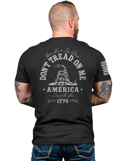 Nine Line Apparel Don't Tred - On Me Men's T-shirt Black 3xl