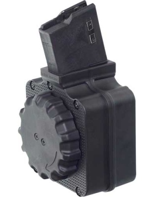 Pro Mag Magazine Ar-308 .308 - 50-round Drum Blk Polymer