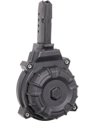 Pro Mag Magazine Glock 43 9mm - 50-round Drum Black Polymer
