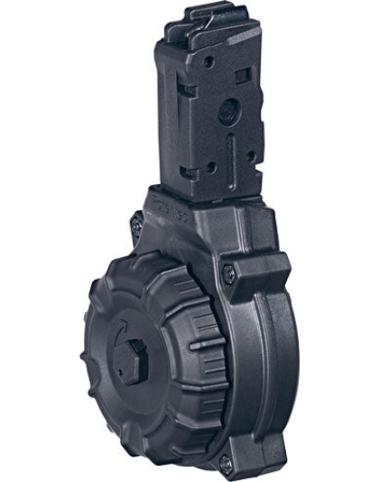 Pro Mag Magazine Sig Mpx 9mm - 50-round Drum Black Polymer