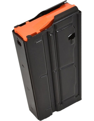 D&h Tactical Magazine 6.5cm - 20rd Steel Black Sr25-ar10