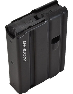 D&h Tactical Magazine .458soc - 4rd Blk W-laser Logo Ar15