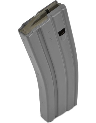 D&h Tactical Magazine 5.56x45 - 30rd Aluminum Grey Ar15