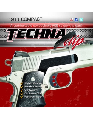 Techna Clip Handgun Retention - Clip Colt Defender-officer Rs