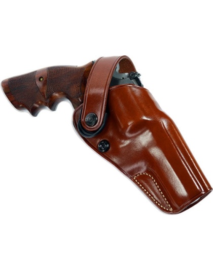 Galco Dao Belt Holster Rh - Leather S&w N Fr 29-629 4" Tan