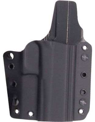 Galco Corvus Belt-iwb Holster - Rh Kydex Glock 19-23-32 Black
