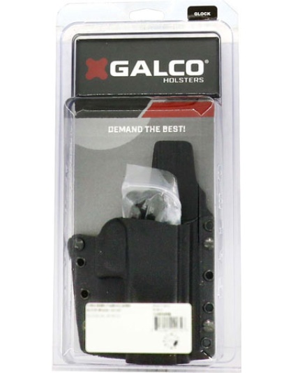 Galco Corvus Belt-iwb Holster - Rh Kydex Glock 19-23-32 Black