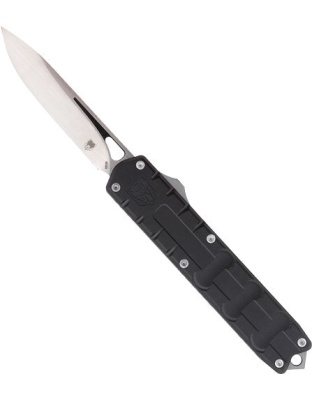 Cobratec Otf Enforcer Black - 3.25" M390 Drop Point