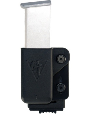 Comp-tac Single Mag Pouch Plm - Clip Lsc #1 19119-40-45 Black