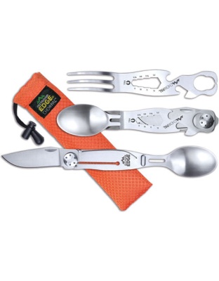 Outdoor Edge Chowpal Mealtime - Multitool W-knife & Orng Pouch