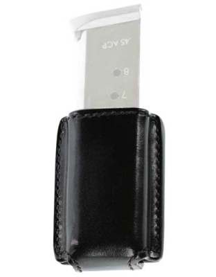 Galco Concealable Mag Case Blk - 9-40-357s Staggered Metal Mags