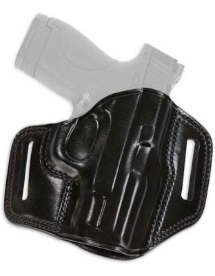 Galco Combat Master Belt Hlstr - Rh Leather S&w M&p 9-40 4" Blk