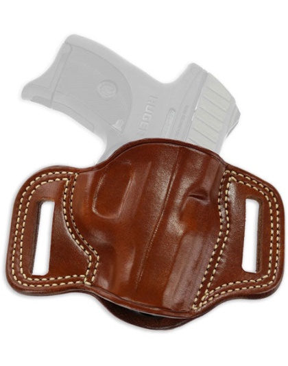 Galco Combat Master Belt Hlstr - Rh Leather Sig 320c 9-40 Tan