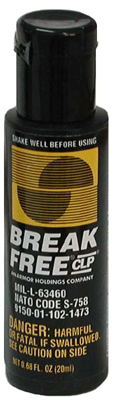 Break-free Clp 2-3 Oz. Squeeze - Bottle 10-case