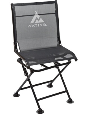 30-06 Native Comfort Chair - 360 Swivel Black