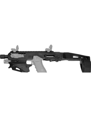 Caa Mck Micro Conversion Kit - Glock 9-40 W-brace Black