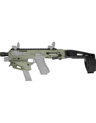 Caa Mck Micro Conversion Kit - Glock 9-40 W-brace Od Green