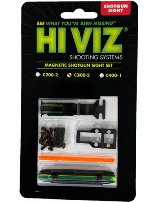 Hiviz Shotgun Deer-turkey Set - C-series 5-16" Vent Rib